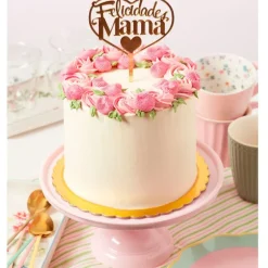 Stand de melamina pequeño rosa 23,5 cm - A Little Lovely Company