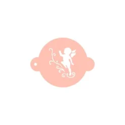 Stencil angelito vintage 9 cm - TodoStencil