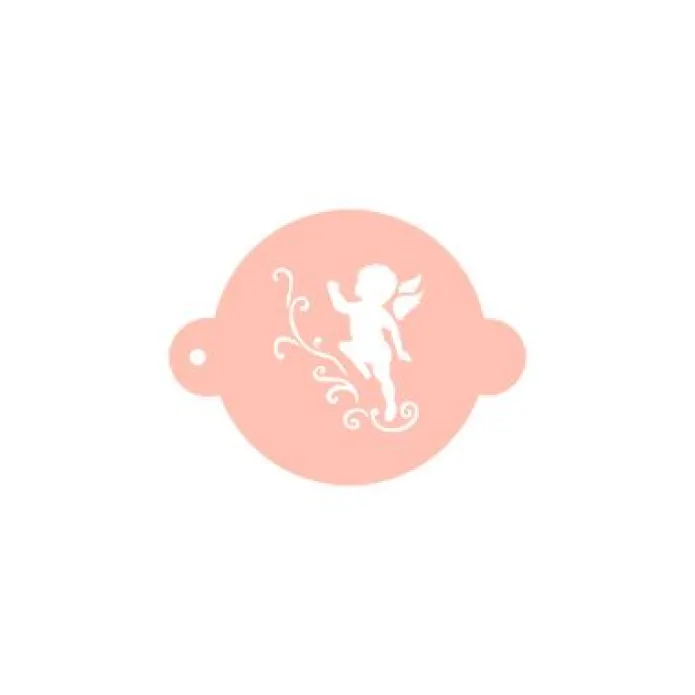 Stencil angelito vintage 9 cm - TodoStencil