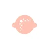 Stencil arabesco nº 24 estrellas 9 cm - TodoStencil