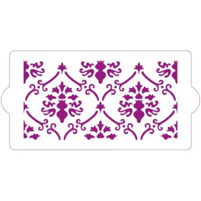 Stencil barroco 30 cm - Decora