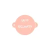Stencil Happy Halloween 9 cm - TodoStencil