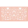 Stencil para contornos floral grande, 22 cm - TodoStencil