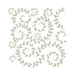 Stencil para fondos filigrana 12 cm - TodoStencil