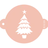 Stencil árbol de Navidad (nº 1), 20 cm - TodoStencil