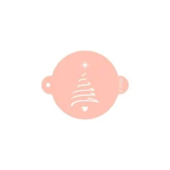 Stencil árbol de Navidad (nº 2), 9 cm - TodoStencil