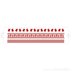 Stencil regalos de Navidad 30 cm - Decora