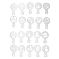 Stencils Navidad 8,5 cm (20) - Wilton