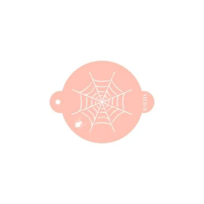 Stencil telaraña Halloween 9 cm - TodoStencil