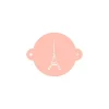 Stencil Torre Eiffel 9 cm - TodoStencil