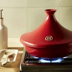 Tajine roja 32 cm - Cerámica - Emile Henry
