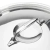 Tapa Affinity con asa remachada 20 cm - Acero inoxidable - De Buyer