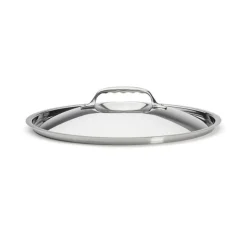 Tapa Affinity con asa remachada 24 cm - Acero inoxidable - De Buyer