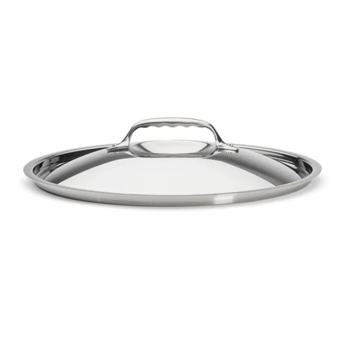 Tapa Affinity con asa remachada 28 cm - Acero inoxidable - De Buyer