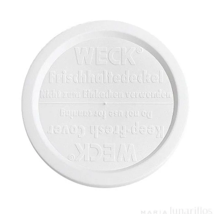 Tapa de plástico para tarro 80 mm - Weck