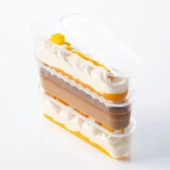Tapa para recipiente rectangular para postres y aperitivos Eclair - Martellato