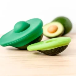 Tapas para conservar al vacío aguacates (2) - Silicona (sin BPA) - Food Huggers