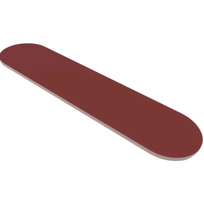 Tapete láminas chocolate para eclairs 13,2 x 3,2 cm - Martellato