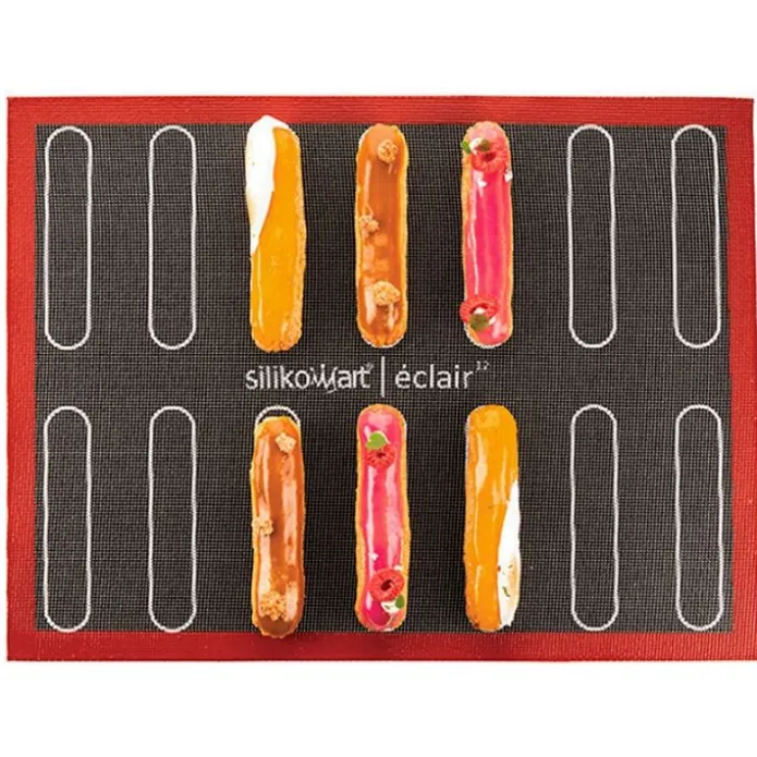 Tapete microperforado de silicona Airmat para Eclair & Choux 40 cm - Silikomart