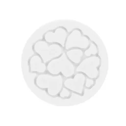 Tapetes texturizadores corazones Mini love 6 cm (6) - Silikomart Professional