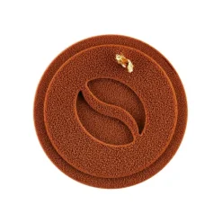 Tapetes texturizadores corazones Mini café 6 cm (6) - Silikomart Professional