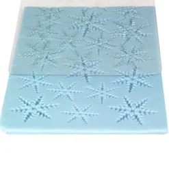 Tapete texturizador copos de nieve - PME