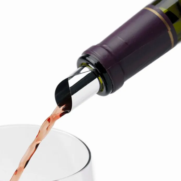 Tapón para botella de vino - Acero inoxidable - WMF + REGALO hojas antigoteo