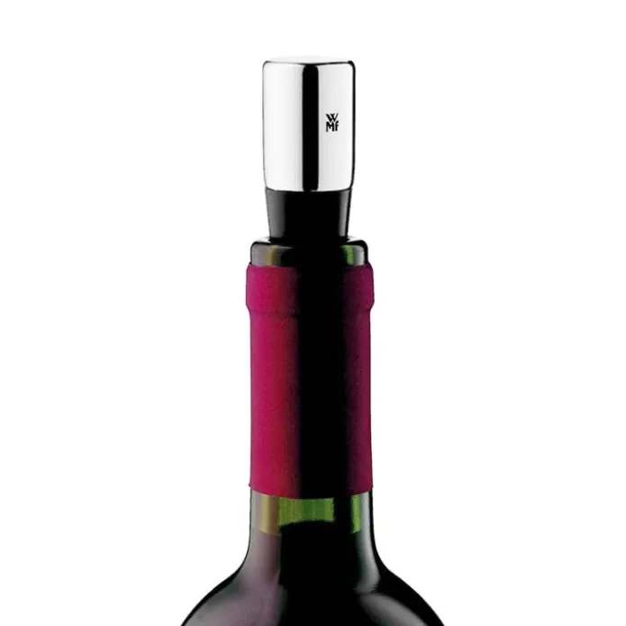 Tapón para botella de vino - Acero inoxidable - WMF + REGALO hojas antigoteo