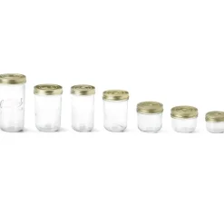 Tarro cristal con tapa metálica para sellado al vacío Wiss 350 ml - Le Parfait