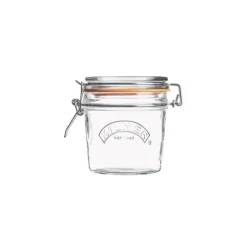 Tarro de cristal redondo con cierre hermético 350 ml - Cristal - Kilner