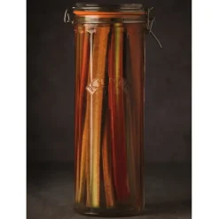 Tarro de cristal redondo laminado con cierre hermético 2,2 litros - Kilner