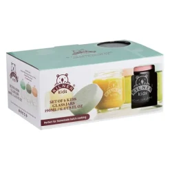 Tarros de cristal con tapa de silicona Kids 190 ml (6) - Kilner