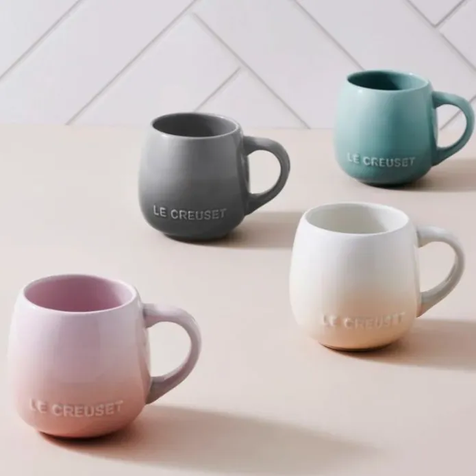 Taza coupe Sea Salt turquesa 320 ml - Cerámica de gres - Le Creuset