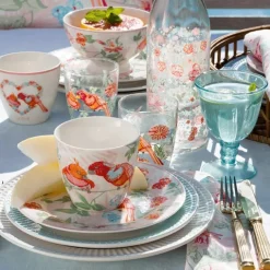 Taza de cerámica con asa Fallulah White 350 ml - GreenGate