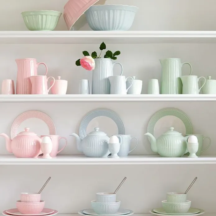 Taza de cerámica con asa Mug Alice Pale Blue - GreenGate
