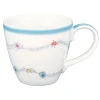 Taza de cerámica con asa mug Venissa White 250 ml - GreenGate