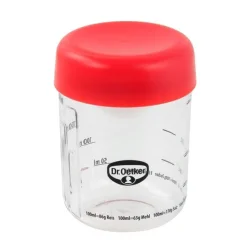 Taza medidora con separador de huevos 250 ml - Dr. Oetker