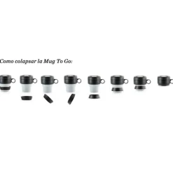 Taza plegable para llevar Mug To Go - Lékué