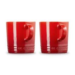 Tazas 350 ml London Cereza (2) - Cerámica de gres - Le Creuset