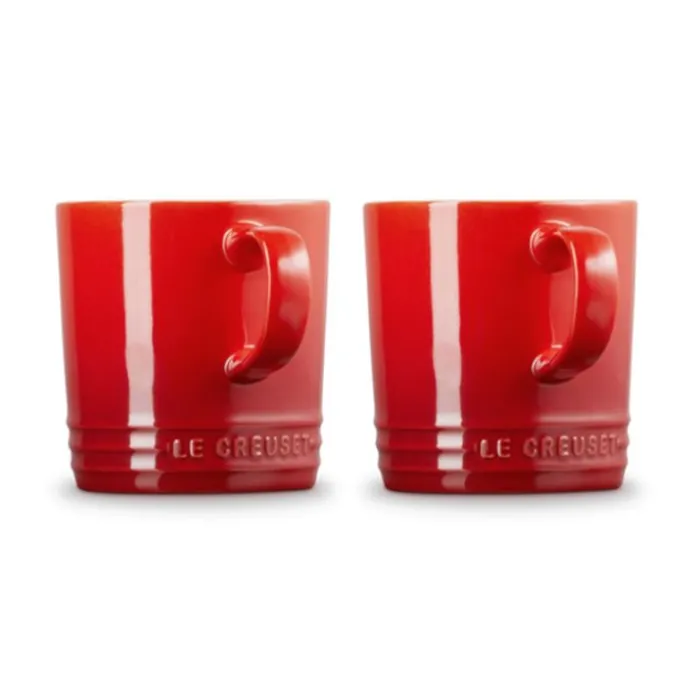 Tazas 350 ml London Cereza (2) - Cerámica de gres - Le Creuset