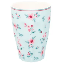 Tazón de cerámica alto Sila Pale Blue 400 ml - GreenGate