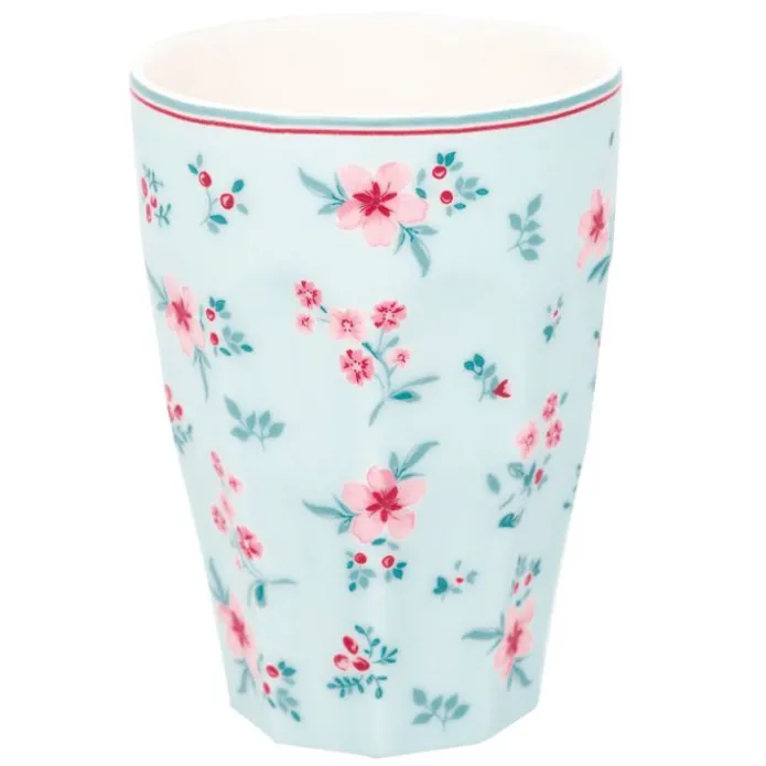 Tazón de cerámica alto Sila Pale Blue 400 ml - GreenGate