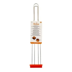 Tenedor pincho 4 puntas, para enfriar panettones y colombas boca abajo 52 cm - Decora