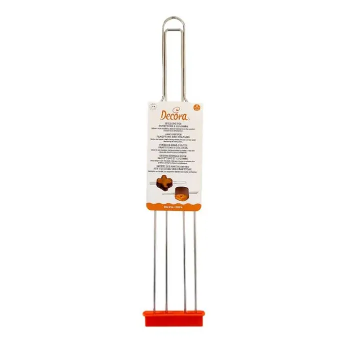 Tenedor pincho 4 puntas, para enfriar panettones y colombas boca abajo 52 cm - Decora