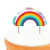 Topper de madera con LEDs arcoíris - ScrapCooking