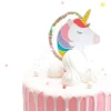Topper de madera con LEDs unicornio - ScrapCooking