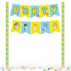 Topper guirnalda Party Bluey - Amscan