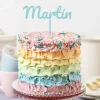 Topper Nombre o Texto Personalizado - 1 línea