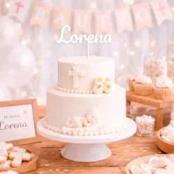 Topper Nombre o Texto Personalizado - 1 línea