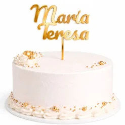 Topper Nombre o Texto Personalizado - 2 líneas